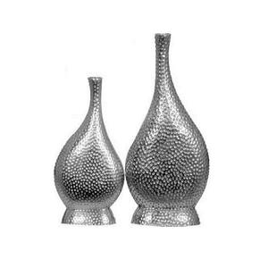 Florero de Metal con cuentas de cristal de diseño antiguo, juego de tres floreros hechos a mano, precio bajo, floreros modernos de flores de lujo - Product Image 6