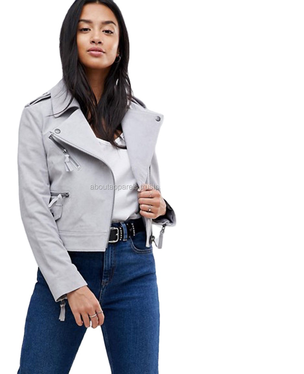 Veste Moto En Daim Véritable Express - Taille M, Couleur Camel, Neuve Avec étiquettes