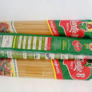 Spaghetti et macaroni instantanés de qualité supérieure en blé dur raffiné (pâtes directes d'usine, sans gluten, faible en gras) - Product Image 1