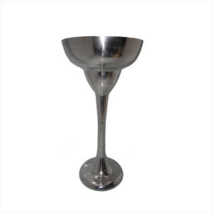 Décoration d'intérieur et de table Vase en métal brillant poli en aluminium moulé Vases à fleurs Restaurant Jardin Vase en aluminium - Product Image 6