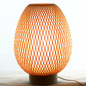 โคมไฟไม้ไผ่สไตล์เวียดนามสำหรับงานฝีมือตกแต่งบ้านหรูหรา - Product Image 1