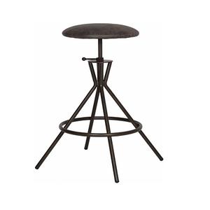 Juego de Tres Taburetes de Hierro y Cuero, Cómodos, de Diferentes Tamaños y Colores, a Precios Asequibles - Product Image 6