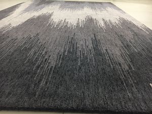 ขนแกะ Ikat ทรงสี่เหลี่ยมผืนผ้ากันลื่นทำจากยางกันลื่นแบบทันสมัยหรูหราออกแบบได้ตามต้องการ - Product Image 3