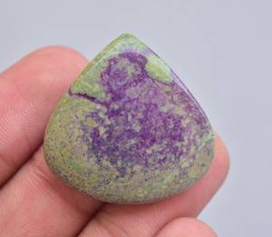 Purpurite-cabujones de piedras preciosas, cabujones de purpurita con serpentina, cabujones de piedras preciosas sueltas - Product Image 1