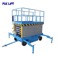 Plataforma Elevadora de Tijera Eléctrica Hidráulica Móvil de 4~18 m, Altura de Trabajo Opcional, en Oferta