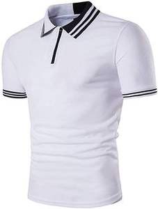 Polo de manga larga holgado para hombre, camiseta informal Vintage de 100% algodón, Polo personalizado de talla grande - Product Image 4