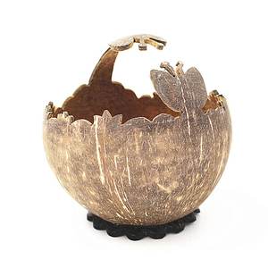 Linternas de coco de jardín de estilo vintage al por mayor lámparas de festival de bambú para decoración del hogar instalación colgante con función de iluminación - Product Image 4