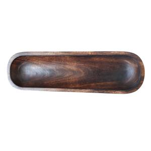Cuenco de madera Vintage tallado a mano pequeño cuenco de pan hecho a mano Natural precio al por mayor para uso en la decoración del hogar Cocina - Product Image 4