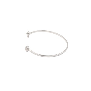 Bracelet en argent Sterling 925, bijou avec coquillages de mer, plaqué or, pour femmes, manchette - Product Image 4