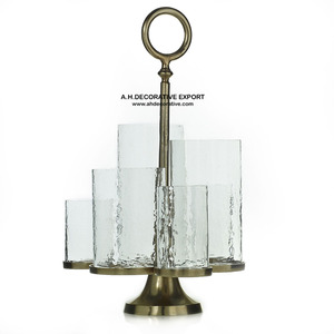 Elegant Silver Plated <b>Candle</b> Stand for Wedding & Christmas Decor High Quality Handmade Pillar Holder with Amazing <b>T</b>-<b>Light</b> Sale - Product Image 3