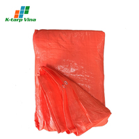 Lona de Alta Calidad para Camiones Ligeros, Lámina de HDPE, Material PE, Superficie Mate Impermeable, 40-80 GSM, Corte Personalizado
