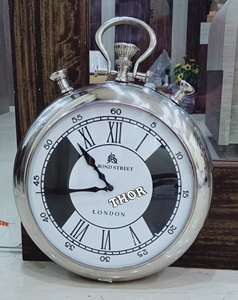 Horloge murale nautique moderne pour salon chambre cuisine maison cadeau décoratif article acier Quartz matériel aiguille affichage - Product Image 3