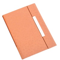 Luxus Business Custom Logo A5 Größe Benutzer definiertes Logo Hard Bound PU Leder Notebook Tagebuch für Büro angestellte Lehrer Studenten