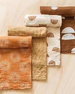 Muslin <b>Baby</b> <b>Swaddle</b> Blanket 100% Organic Cotton Bamboo Muslin <b>Swaddle</b> Wrap Customized <b>Swaddle</b> - Product Image 1