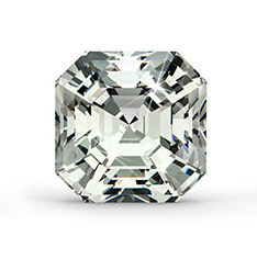 เพชรสำหรับปลูกในห้องทดลองรูปทรง gemver Asscher เพชร VVS ความชัดเจนเพชรหลวมสีเหมาะสำหรับการทำเครื่องประดับจากผู้ผลิตอินเดีย - Product Image 3