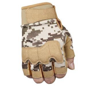 Guantes deportivos de ciclismo para hombre y mujer, de medio dedo, acolchados, para Fitness, gimnasio - Product Image 4