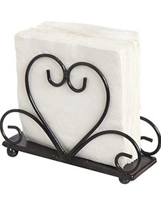 Porte-mouchoirs en métal de couleur blanche pour la maison, l'hôtel et le restaurant, porte-serviettes de table au meilleur prix - Product Image 6