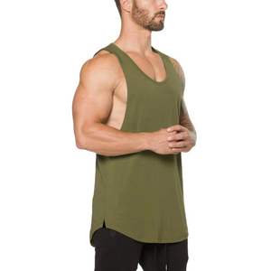 New High Quality <b>Men</b> End Fashion <b>Men</b>' Summer <b>Singlet</b> Polyester Cotton Sleeveless <b>Singlet</b> Gym <b>Men</b> Wear Training Tank Top - Product Image 4