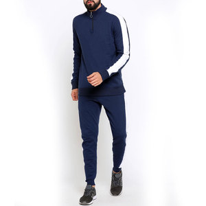 Fashionable winter men's tracksuit set cheap price custom tracksuit activewear full zip warm tracksuit sports <b>jogging</b> <b>suit</b> - Product Image 1