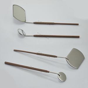 Espejo de extensión de pestañas con purpurina de etiqueta privada, espejo de pestañas cuadrado de acero inoxidable, espejo de pestañas duradero, tecnología de pestañas - Product Image 3