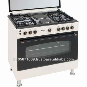 60X90 Elitline Rustic Cream Black <b>Top</b> <b>Table</b> Free Standing <b>Cooker</b> - Product Image 1