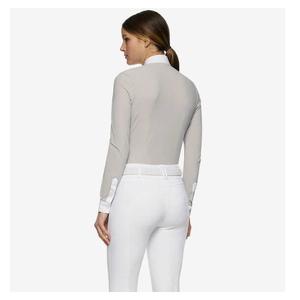 Chemise de vêtements équestres légers couche de base haut à manches longues personnalisé en gros chemise d'équitation extensible dans les 4 sens - Product Image 3