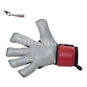 High Quality Professional Football Goalkeeper Gloves Thick Latex Breathable Printed Logo Soccer Keepers Gloves <b>Finger</b> Protection - Product Image 6