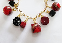 Bracelet Charme Cinzia - Verre de Murano Vénitien - Style Casual/Sportif pour les occasions de fiançailles et d'anniversaire