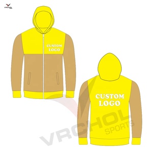 Sudadera con capucha de cuello redondo de poliéster sólido antiarrugas antiencogimiento OMA personalizada, sudadera con diseño de estampado bordado para hombre de talla grande - Product Image 3