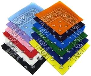 Foulard carré fait main avec impression personnalisée Foulard bandana carré en coton au design tendance avec impression numérique à motifs - Product Image 5