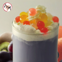 Taiwanese Premium Passion Popping Boba Tapioca Ballen in fles voor Bubble Tea
