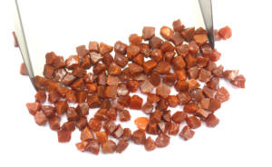 Cuentas de cristal Natural de ópalo de fuego, cristal Natural de 6-8 MM, joyería de piedras preciosas sueltas al por mayor, 50 piezas - Product Image 5