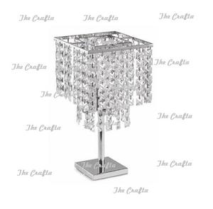 Pièce maîtresse de mariage en métal et en cristal Pièce maîtresse de taille et de forme personnalisées pour la décoration de fête de mariage et d'événement - Product Image 5