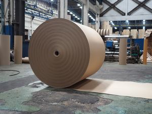 Rollo de papel marrón rígido CT5, núcleo de papel, alta resistencia, producción - Product Image 6