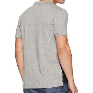 2022 Logo personalizable Polo camiseta Vintage manga larga cuello redondo patrón de dibujos animados Spandex tejido de punto de talla grande bordado - Product Image 4