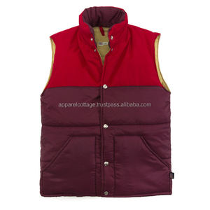 Chaleco de talla grande para hombre, chaqueta de cuello redondo de dos tonos, chaleco informal, calentador de cuerpo, alta calidad, venta al por mayor - Product Image 4