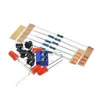 Quatre personnes répondeur bricolage Kit 4 canaux réponse enseignement pratique soudage carte PCB amusant électronique