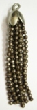 Fabricant de perles pour vêtements, pampilles, accessoires pour vêtement, or, blanc, diamant indien, exportation, 5 pouces