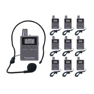 Émetteur et récepteur sans fil, radio numérique, Portable, pour guide touristique des équipes de voyage, pour les notes - Product Image 2