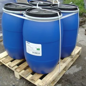 Tambor de hierro de 160L HDPE, barril de plástico azul, 160 litros/kg, Cubo de moldeado por soplado, tapa abierta