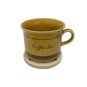Posavasos Redondo de Madera Maciza, Tapete Absorbente de Espuma EVA para Tazas de Café, Té, Cerveza y Vino - Product Image 5