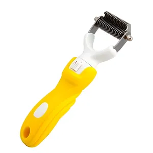 Vervangbare Blade Pet Dog Grooming Brush