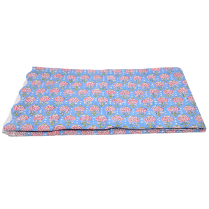 Tissu en coton à Voile indien, africain, bloc à la main, pour la confection de robes de cour, tissu léger pour vêtements de femmes - Product Image 3