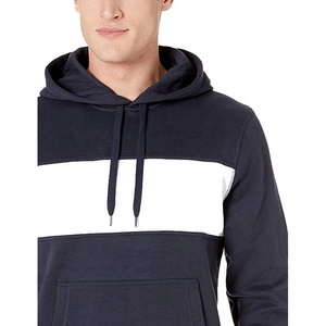 Wholesale Custom <b>Mens</b> Hooded <b>Fleece</b> <b>Navy</b> Blue <b>Fleece</b> Hoodie - Product Image 2