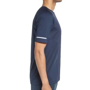 T-shirts de fitness respirants surdimensionnés T-shirt à demi-manches marine Vêtements de fitness imprimés pour hommes Musculation T-shirts pour hommes - Product Image 3