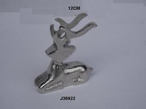 Décorations d'oiseaux en métal, sculptures d'oiseaux en métal et statues et figurines en métal, décoration de vitrine, sculpture de cerf, art moderne de cerf - Product Image 4