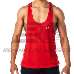 Regata sem mangas masculina, camiseta regata design melhor para homens à venda por remington sports no paquistão