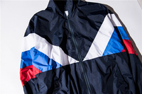 Veste pull unisexe coupe-vent à demi-zip pour homme, légère, résistante à l'eau, pour sports de plein air, streetwear décontracté, OEM