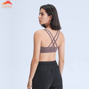 Sujetador deportivo de moda al por mayor para mujer, novedad de 2025, ropa activa de Yoga atlética sin costuras de alta calidad con tinte anudado de talla grande - Product Image 2