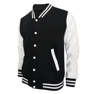 Unisex Custom Men's <b>Thin</b> Polyester Varsity <b>Jacket</b> Stand Collar Casual Style Winter <b>Waterproof</b> Windproof Breathable Quick Dry - Product Image 3
